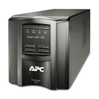 APC Smart-UPS, Line Interactive, 750VA, Tower, 230V, 6x IEC C13 outlets, SmartConnect Port+SmartSlot, AVR, LCD (SMT750IC)