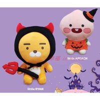 [Apeach Ryan Kakao friends] gấu bông đào rian hoá trang phù thuỷ halloween chính hãng
