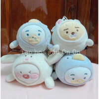 [Apeach Ryan Tube Kakao friends] gấu bông móc khoá rian đào vịt cosplay miniso chính hãng