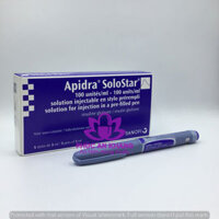 Apidra Solostar 100IU/ml