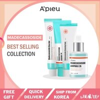 A'PIEU A 'Pieu madecassoside (Kem2X / Bọt Làm Sạch / ampoule2x)