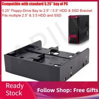 Apill Khay Gắn Cứng Chuyển Đổi Apll 5.25 'Sang 3.5' / 2.5 'Hdd Ssd Kèm Đinh Vít