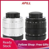 Apill lentes 50mm F1.4 C Mount Lens Used with Adapter for Mirrorless Camera camera lens accessories