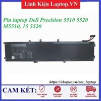 ⚡️Pin laptop Dell Precision 5510 5520 M5510, 15 5520