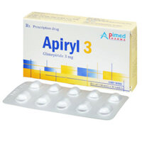 Apiryl 3mg điều trị đái tháo đường không phụ thuộc insulin