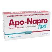 Apo-Napro Fast 220 mg, 10 viên nang, mềm