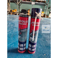 Apollo Foam 750ml - Keo bọt nở PU Foam chèn khe, thi công nội thất, trang trí viền gương