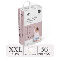 [Apple crumby] (Gói lớn quần) Bỉm tã quần ban đêm cao cấp Applecrumby gói lớn Airplus Overnight Mega Pull Ups
