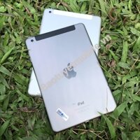 APPLE IPAD MINI 3 - 16GB - 64GB WIFI + 4G BẢN QUỐC TẾ CŨ 95%, CÒN MỚI 99%