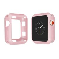 Apple Watch Case 42mmScrub Original Colors Soft TPU Frosted Slim Protector Cover for 42mm Apple Watch Series 3/2/1