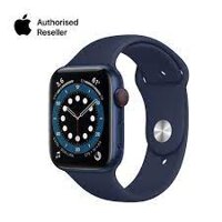 Apple Watch S6 40mm viền nhôm dây cao su xanh