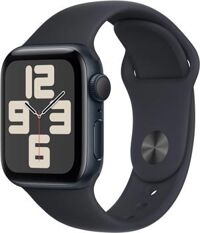 Apple Watch SE 2 44mm viền nhôm dây cao su GPS Midnight