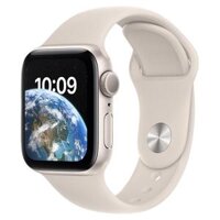 Apple Watch SE 2022 40mm GPS Mới (Chính Hãng) - Viền Nhôm Dây Cao Su