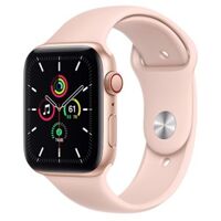 Apple Watch SE 44mm Gold Aluminum Case with Pink Sand Sport Band ( GPS + CELLULAR)