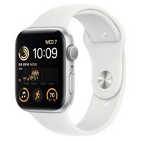 Apple Watch SE Gen 2 GPS 44MM Silver Aluminum Case with Sport Band ( LL )