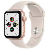 Apple Watch SE GPS, 40mm Aluminum Case with Sport Band - Chính hãng (VN/A) ( Bạc )