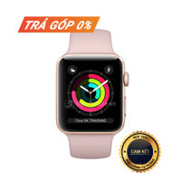 Apple Watch Seri 3 GPS, Size 42mm viền nhôm, dây cao su New