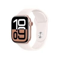 Apple Watch Series 10 42mm 4G Viền Nhôm Dây Cao Su Size S/M Hồng MWX93SA/A