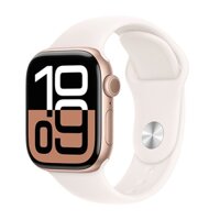 Apple Watch Series 10 42mm GPS Viền Nhôm Dây Cao Su Chính Hãng VN/A - Màu Hồng