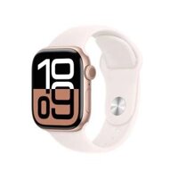 Apple Watch Series 10 4G 42mm Rose Gold Aluminum Case with Light Blush Sport Band dùng được eSim