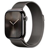 Apple Watch Series 10 GPS + Cellular 42mm Viền Titan Dây Milanese