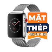 Apple Watch Series 3 (42 mm) LTE Bản Thép Cũ Like New 99%