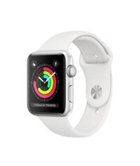 Apple Watch Series 3 42mm Silver Aluminum Fog Sport Band MQL02