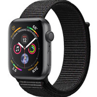 APPLE WATCH SERIES 4 40MM SPACE GREY - BLACK SPORT LOOP