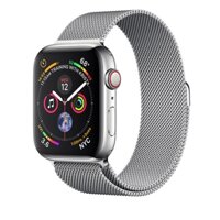 Apple Watch Series 4 Stainless Steel Case with Milanese Loop (GPS + Cellular)