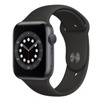 Apple Watch Series 6 (44 mm) LTE Bản Thép - Dây Sport  (Chính Hãng VN/A mới nguyên seal)