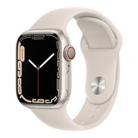 Apple Watch Series 7 41mm (4G) Viền nhôm dây cao su - Cũ Trầy Xước