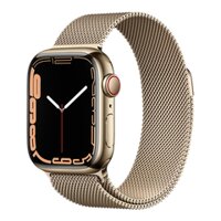 Apple Watch Series 7 45mm GPS + Cellular Stainless Steel with Milanese Loop Band