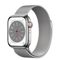 Apple Watch Series 8 LTE 45mm viền thép dây thép - Chính hãng VN/A