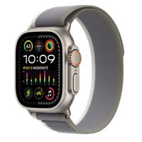 Apple Watch Ultra 2 49mm GPS + Cellular Titanium Case với dây Blue/Black Trail Loop