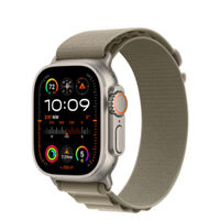 Apple Watch Ultra 2 Titanium Case with Alpine Loop