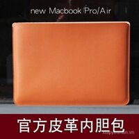 Applicable to 2023 New Macbook Pro Air M2 Apple Laptop Sleeve 13-Inch Protective M1 Leather Case 14 [Shipped on the Same Day]