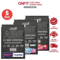 Applied Nutrition ABE Pre-Workout Sample Gói Dùng Thử (5 Gói) | Tăng Sức Mạnh Sức Bền và Tỉnh Táo | Nhập Khẩu Anh