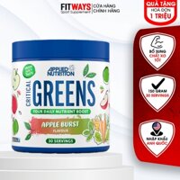 Applied Nutrition Critical Greens Bột 17 Loại Rau Củ Bổ Sung Chất Xơ 150g(30 Servings)