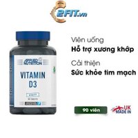 Applied Nutrition Vitamin D3 3000IU 90 Viên