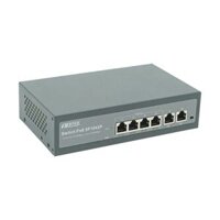 APTEK SF1042P - Switch 6 cổng (2 cổng Uplink) PoE chuyên dụng cho IP camera, Wi-Fi AP, IP Phone