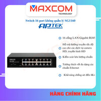 APTEK SG1160 - Switch 16 port Gigabit Không quản lý