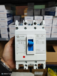 Aptomat 3 pha 3P,4P YUDE 63A, 80A, 100A