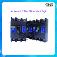 Aptomat 3 Pha Mitsubishi,Fuji 50A~75A~100A~150A~200A~250A (Hàng Nhật Đã Qua Sử Dụng- Mới 90%)