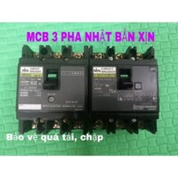 APTOMAT 3 PHA NHẬT BẢN 50A 75A MCB