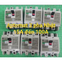 APTOMAT 3 PHA NHẬT LẮP 380V