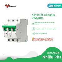 Aptomat an toàn CB Gongniu Bull 1Pha/ 2 Pha / 3 Pha/ 4 Pha - 32A/40A  - Chính Hãng