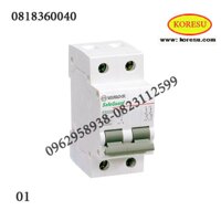 Aptomat Cài 2 Cực 20A Vanlock MCB-PS45N