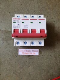 Aptomat CB 4 Pha - C20A - Giá 1 cái