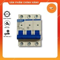 Aptomat CHINT 3 pha 50A NXB 3P C50, cầu dao tự động hãng CHINT ELECTRIC hàng chính hãng