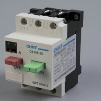 Aptomat CHINT DZ108-20 chống mất pha, bảo vệ quá tải động cơ